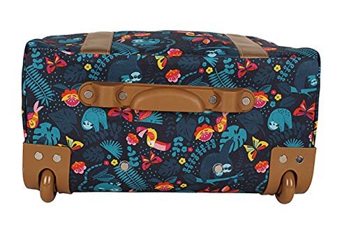 Lily Bloom Design Pattern Carry on Bag Wheeled Cabin Tote (Sloth To Me) - Image 4