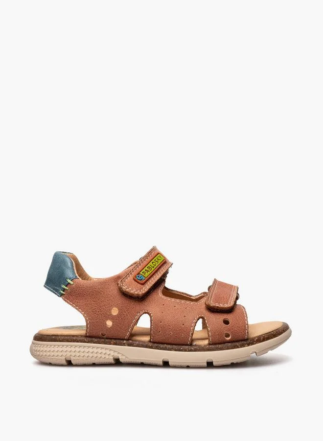 بابلوسكي Boys Hook & Loop Strap Sandals