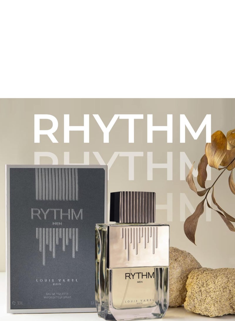 Louis Varel Rythm for Men EDT 95ml - Image 3