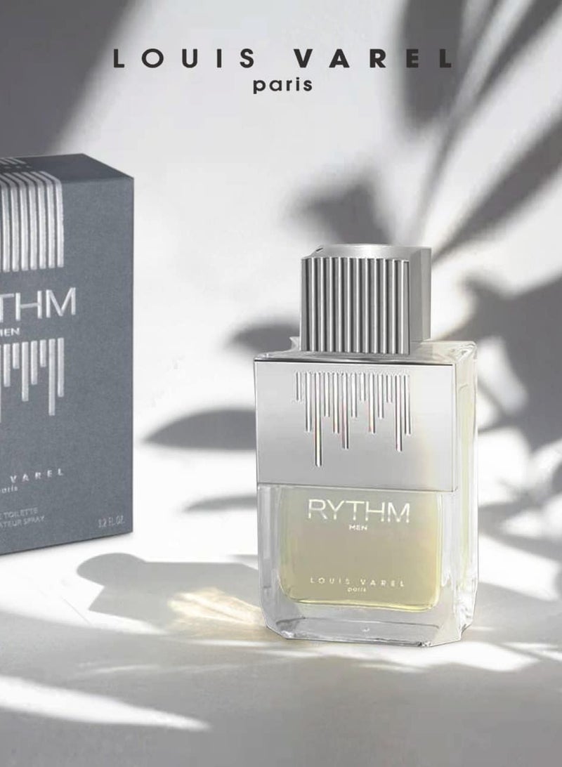 Louis Varel Rythm for Men EDT 95ml - Image 4