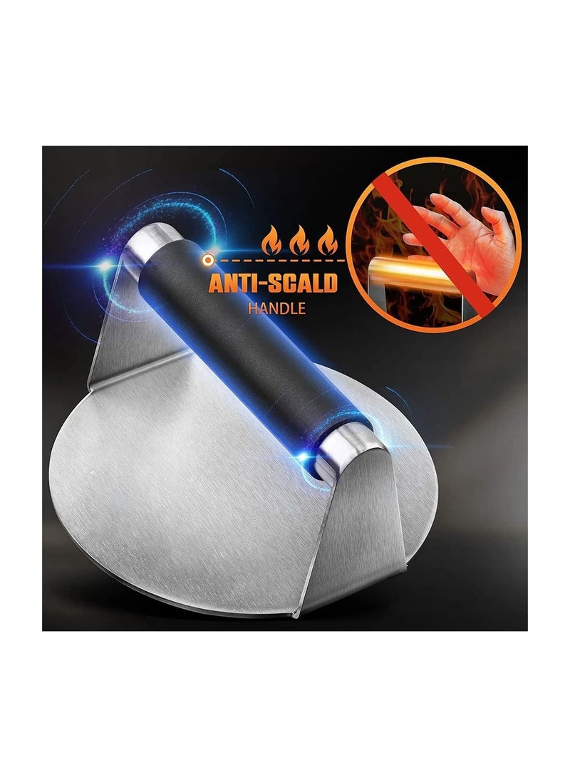 Dubkart Burger Press 5.5 Inch Stainless Steel - Image 5