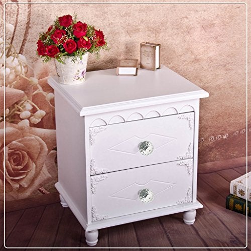 BTSKY 8 Pcs Round Diamond 40mm（1.6 inches） Clear Glass Crystal Cabinet Knobs-Cupboard Door Knobs/Crystal Drawer Pull Handles/Glass Dresser Knobs with 3 Kinds of Screws - Image 5