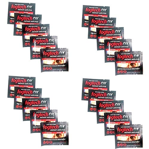 FogTech MotoSolutions DX Anti-Fog Wipes - 20 Pack - Image 4