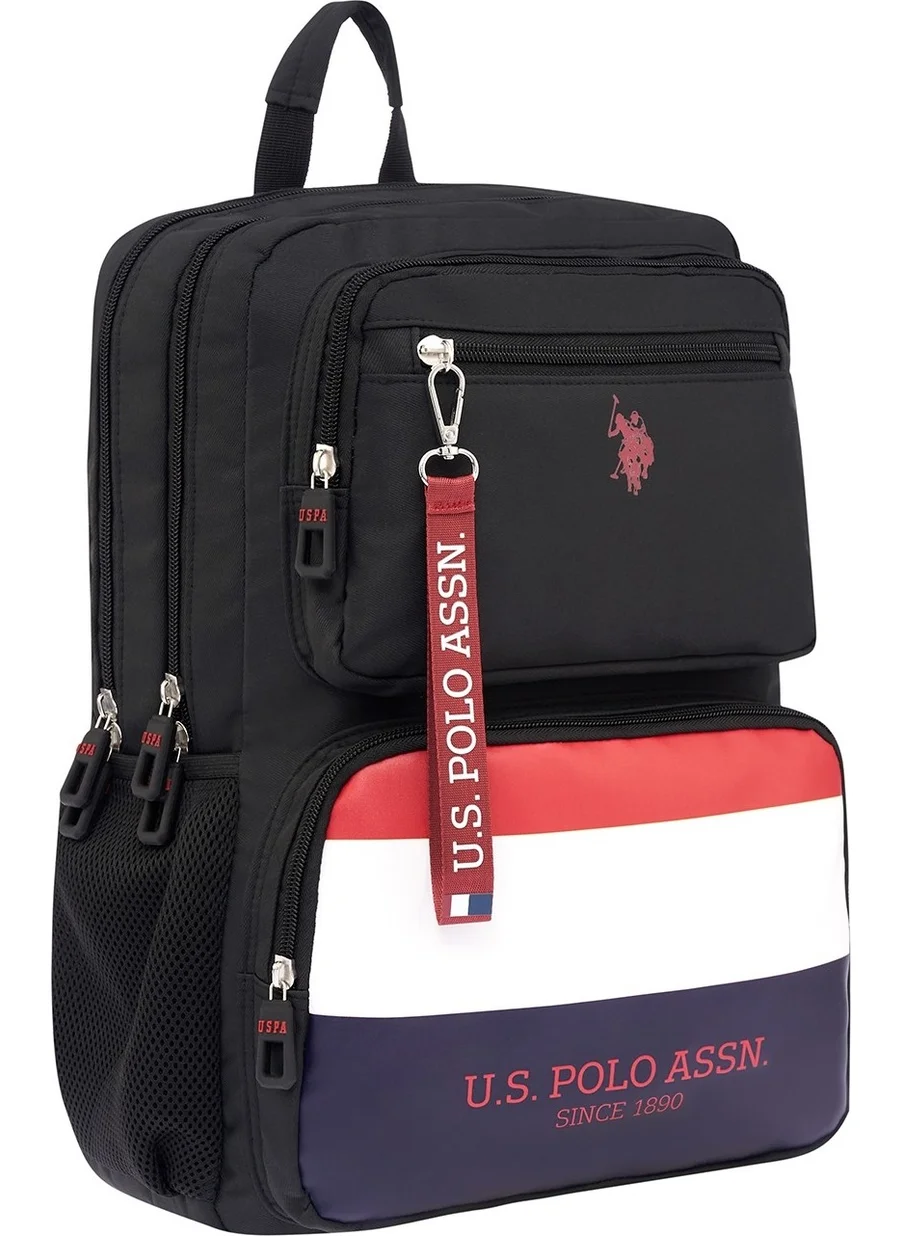 U.S. Polo Assn. BASE. Polo Assn. Us Polo Assn 24176-24172-24174 Unisex School Backpack Student Daily Travel Holiday Sports Hiking Travel Trip Camping Daily