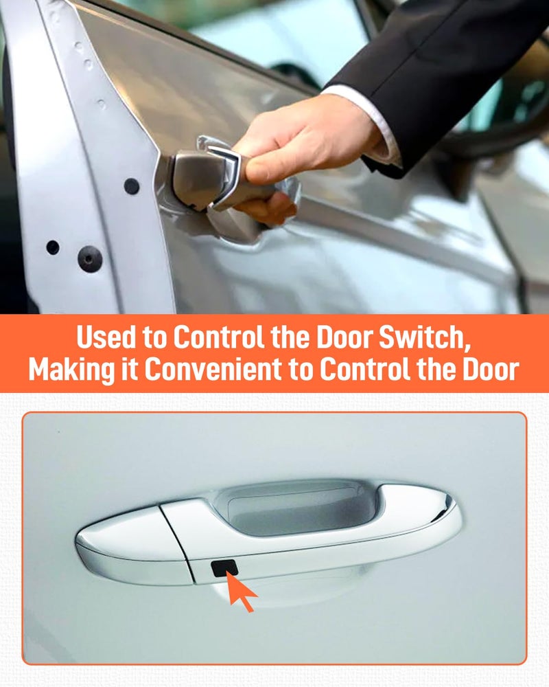 Quaneguzy Door Handle Button Switch Fit for Kia Sportage 2017-2021 Front Door Left & Right Button Switch Replace 82651D9710 82661D9710 82651-D9710 82661-D9710 - Image 3