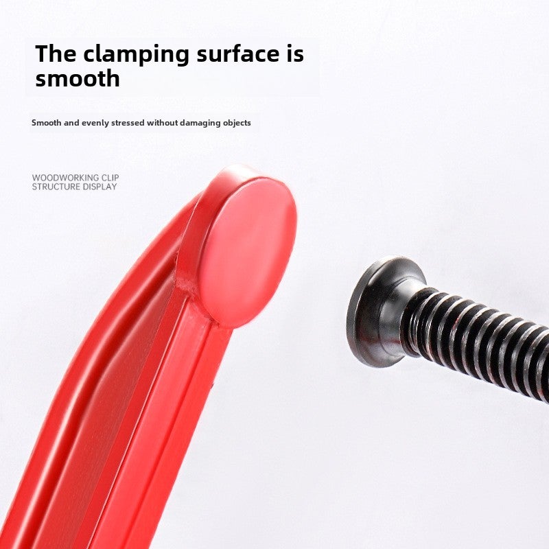 Multi-functional heavy-duty thickened woodworking G-shaped clip industrial-grade large extra tight strong lengthened cast iron deep throat G-shaped clip(Small 3 inch) - Image 3