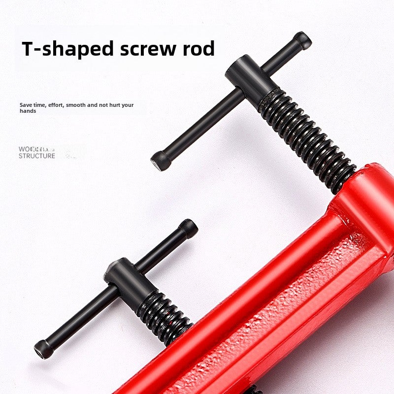Multi-functional heavy-duty thickened woodworking G-shaped clip industrial-grade large extra tight strong lengthened cast iron deep throat G-shaped clip(Small 3 inch) - Image 5