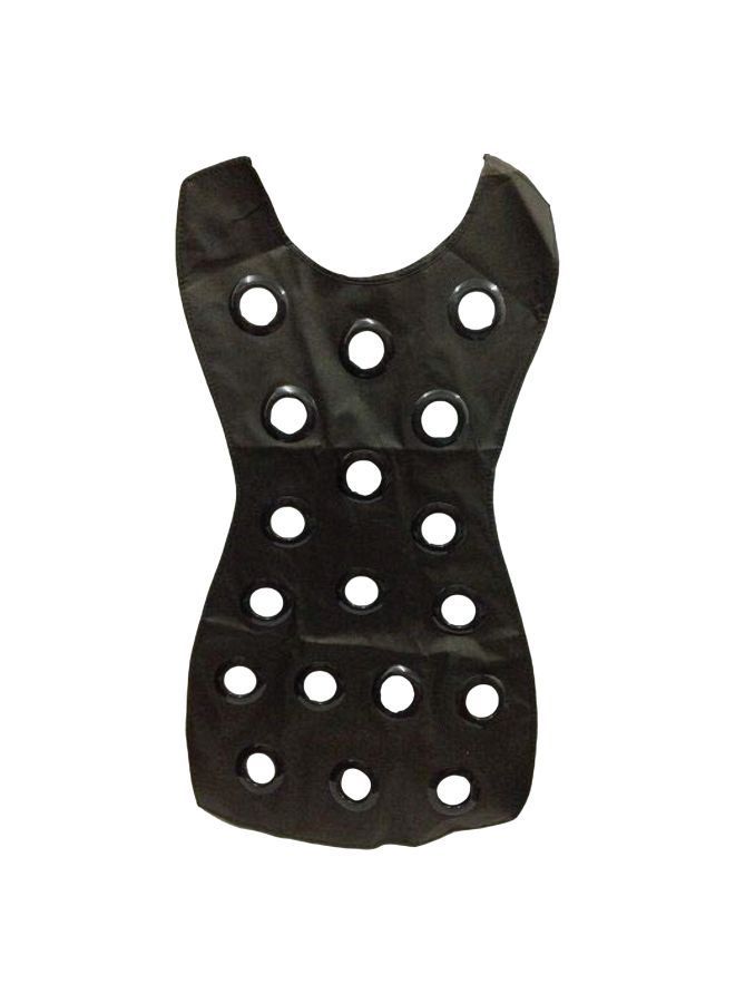 NIBEMINENT Hanging Scarf Organizer Black 37x18.7x0.5inch