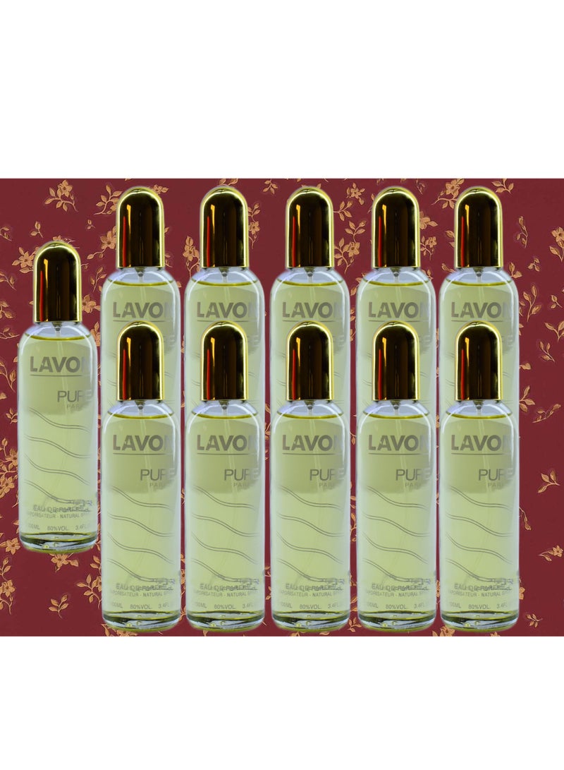 لافون 11 قطع عطر لافون بيور 100 مل EDP - Image 1