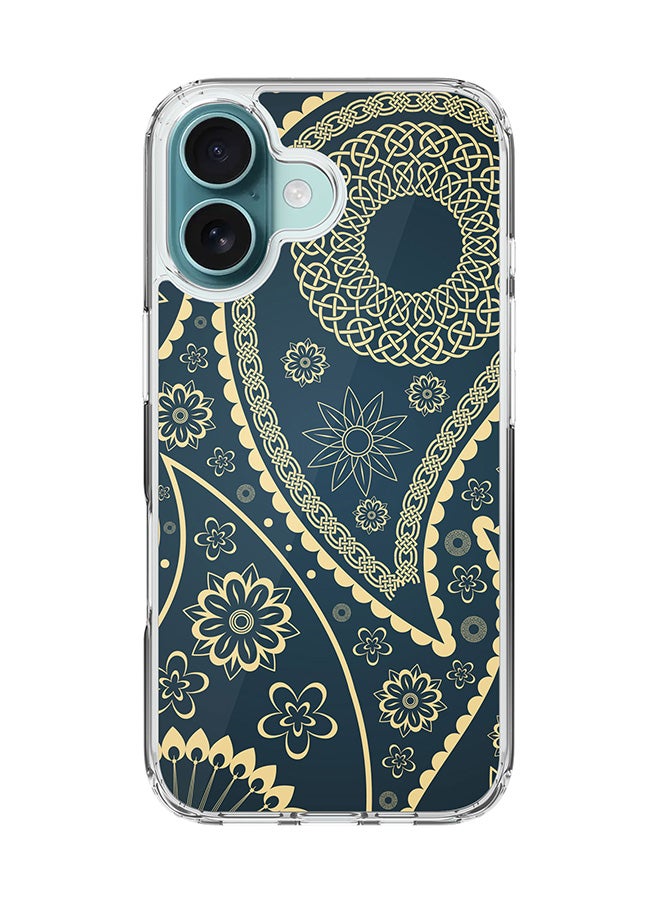 Stylizedd For iPhone 16 Case [Compatible with MagSafe] Slim Magnetic cover Clear Phone Case - Indian Nights FP - Image 1