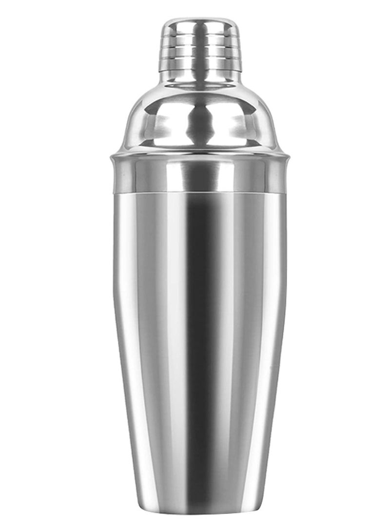 مجموعة شاكر كوكتيل مكونة من 20 قطعة من الفولاذ المقاوم للصدأ مع حامل أكريليك وكتيب وصفات كوكتيل أدوات بار احترافية لخلط المشروبات في حفلات البار المنزلية - Image 3