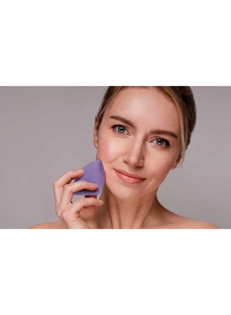 6 Pcs Heart-shaped Makeup Sponge Set,Latex Free Flawless Soft Setting Face Puffs,Multicolor Beauty Sponge Blender Cosmetic Applicator for Powder,Liquid,Facial Makeup Tools - Image 4