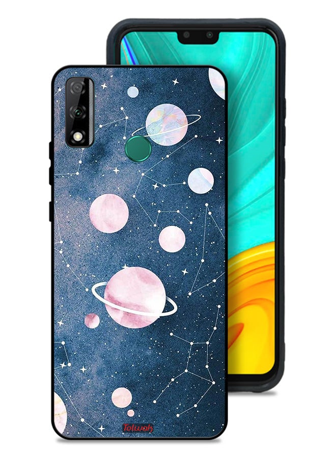 Tolwak Huawei Y8s Protective Case Cover Space Art - Image 1