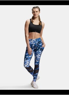 JOCKEY Jockey MW38 Women's Microfiber Elastane Stretch Performance Leggings with Breathable Mesh and Stay Dry Technology  - Image 4