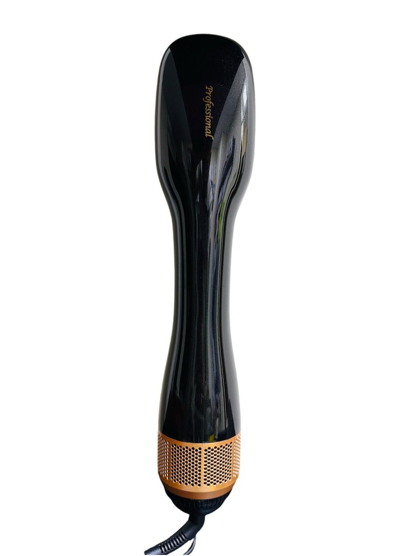 Uliova 2 In 1 Professional Hair Dryer Brush Negative Ion Blow Dryer Straightening Brush Hot Air Styling Comb Electric Hair Straightener Styler  - Image 2