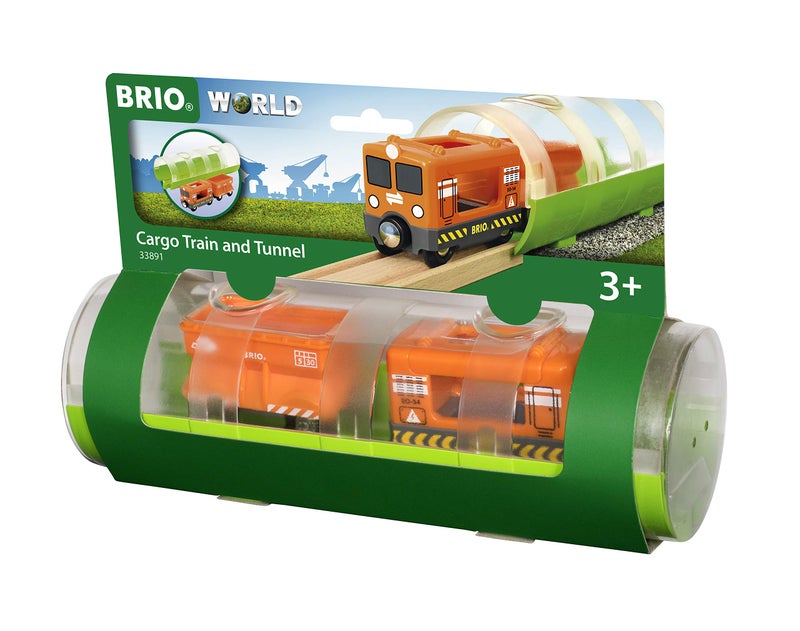 Brio Brio World Tunnel & Cargo Train For Kids Age 3 Years Up - Compatible With All Brio Railway Sets & Accessories  - Image 2