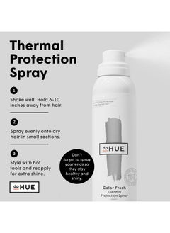 dpHUE Color Fresh Thermal Protection Spray - 5 Oz - Protects Hair From High Heat, Fights Frizz & Adds Shine - For All Hair Types - Color Safe  - Image 3