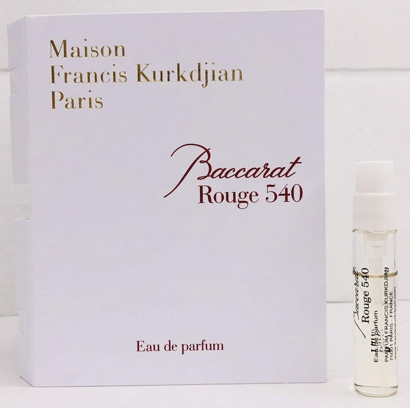 Maison Francis Kurkdjian BACCARAT ROUGE 540 Eau de Parfum Vial Spray 2ml / 0.06 fl oz - Image 1