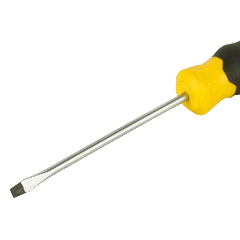 STANLEY STMT60817-8 Cushion Grip Slotted Standard Screwdriver 3 mm x 75 mm Black and Yellow - Image 4