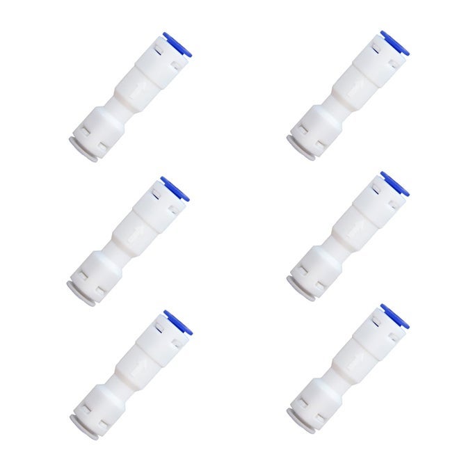 14 Push To Connect One Way Check Valve For Reverse Osmosis Water Filternsf Certified Plastic Quick Connect Ro Fittings 6 Pcs
