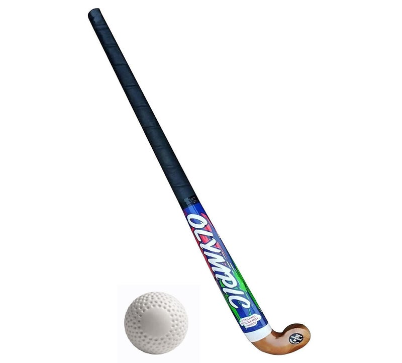 Rioff ® Hockey Sticks for Men Women Practice and Beginner Level with Ball (L-36 inch) Pack of 1 - Image 1