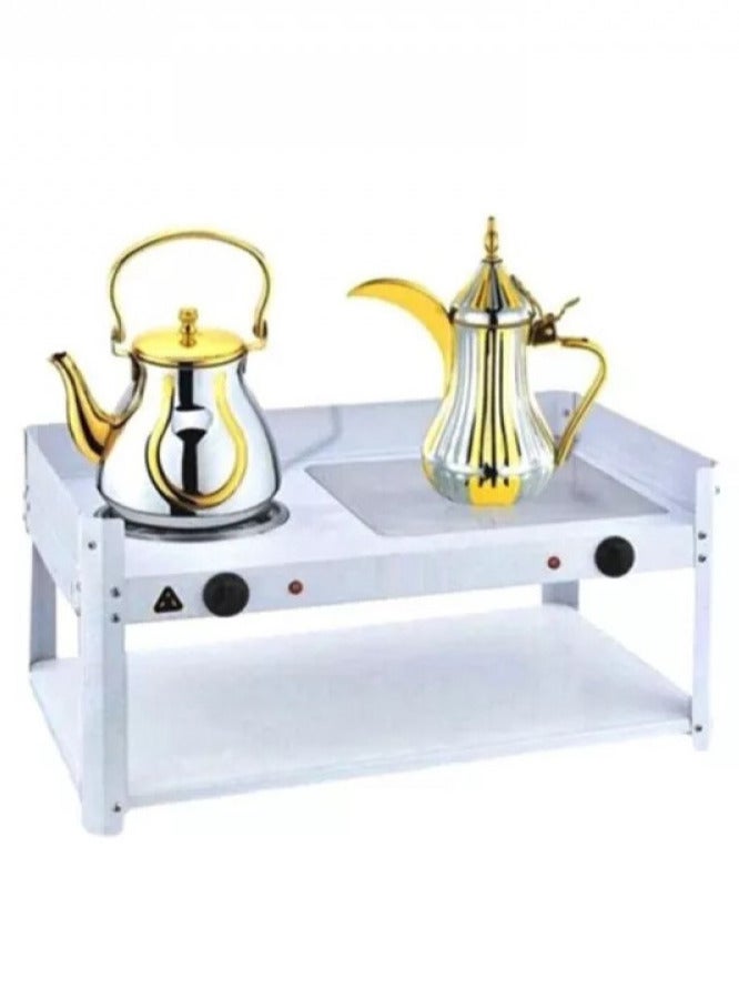 REFURA Electric Coffee & Tea Heater | Hot Plates | 1250W RE-8036 Multicolor - Image 2