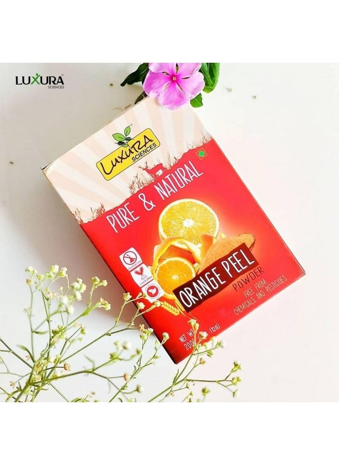 Luxura Sciences Natural Mulethi, Orange, Rose Petal Powder 200 Gram | Ayurvedic Elixir For Skin & Hair Glow - Unveil Natural Radiance & Wellness, Naturally.  - Image 5