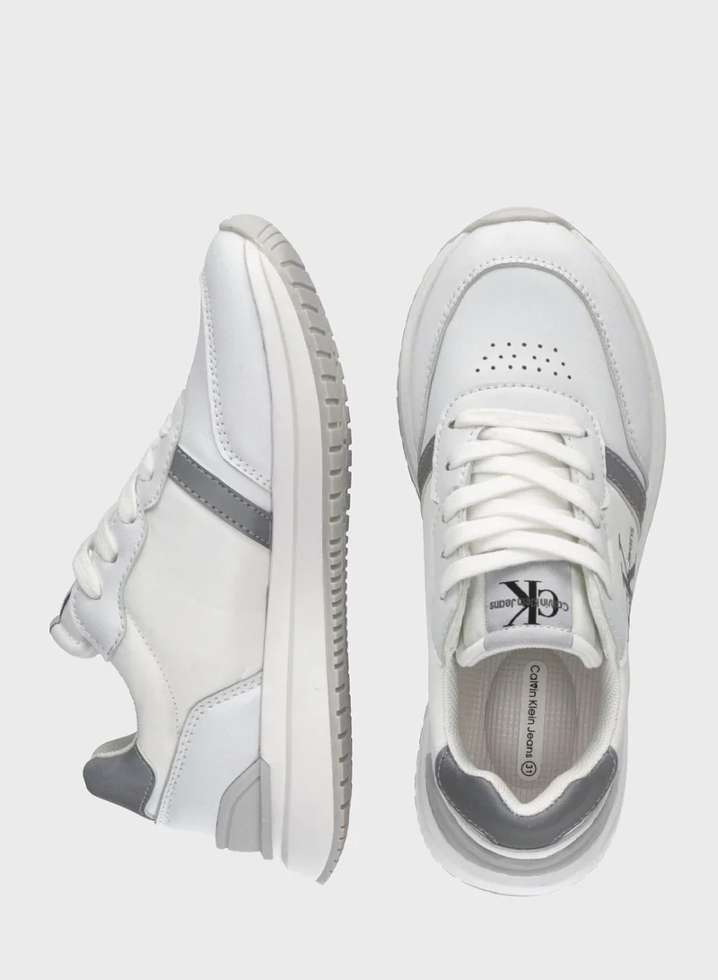 Calvin Klein Jeans Kids Lace Up Sneakers