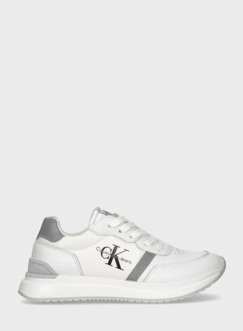 Calvin Klein Jeans Kids Lace Up Sneakers