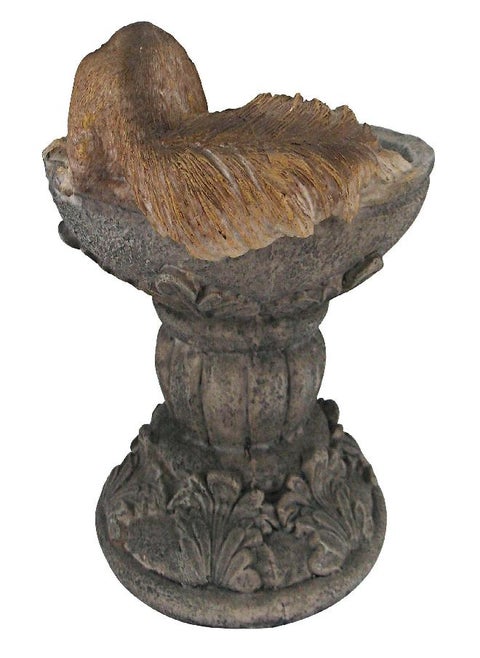 Design Toscano QM231341 Hunter, The Woodland Squirrel Statue, Multicolored