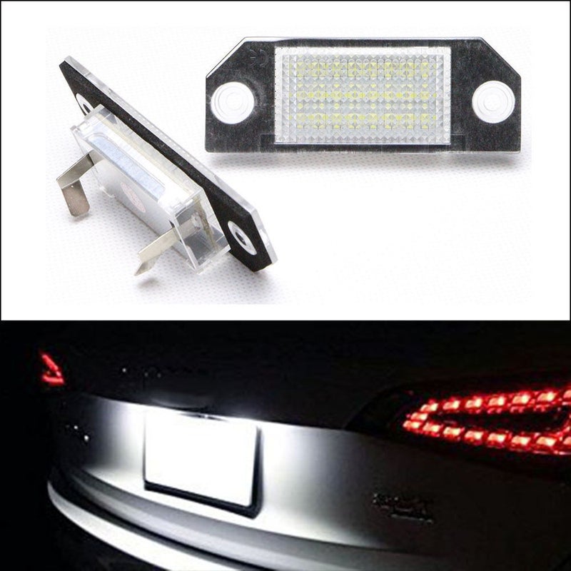 2 Pcs LED License Plate Lamp 12V White Light Fit for Ford Focus C-MAX MK2 - Image 5