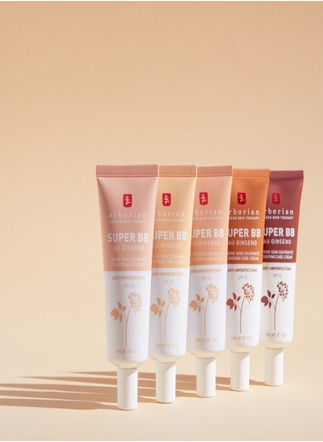 erborian - ERBORIAN Super BB Cream Au Ginseng Chocolat 15ml - High Coverage, Flawless Finish - Image 1