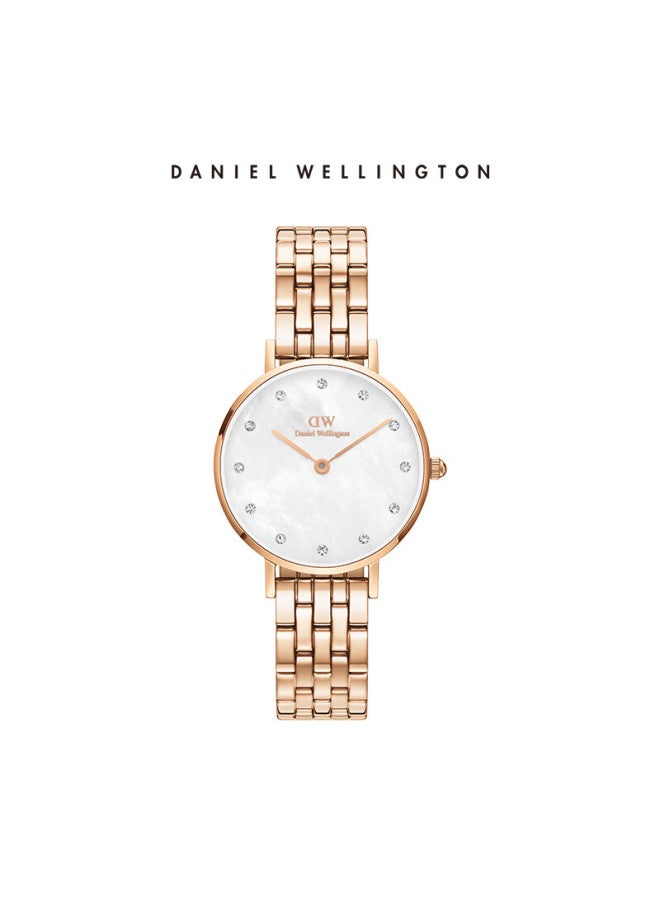 DANIEL WELLINGTON Danielwellington Dw Watch For Women, Simple And Fashionable, Glacier White Starry Sky Bracelet, Gold-plated Watch, New Year Gift Dw613 - Image 1