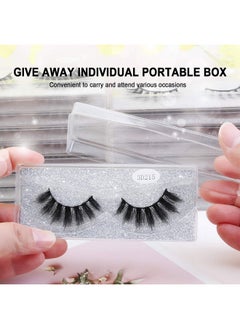 MAGEFY 30 Pairs 6 Styles Faux Mink Eyelashes, 16Mm-20Mm Lashes Natural Look To Dramatic False Eyelashes, Handmade Reusable Fake Eyelashes With Portable Boxes  - Image 3