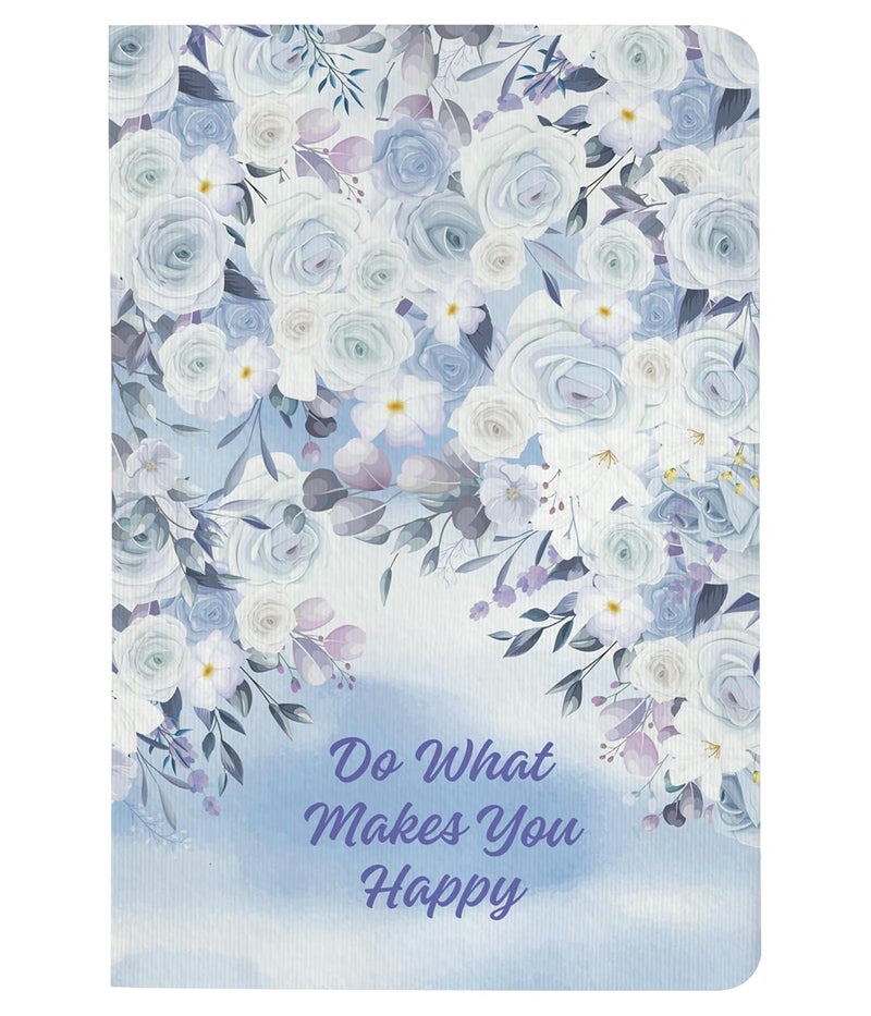 BOUND N FOUND 100 GSM A5 Dot Grid Journal Diary: 160 Pages (Do What Makes You Happy) - Image 2