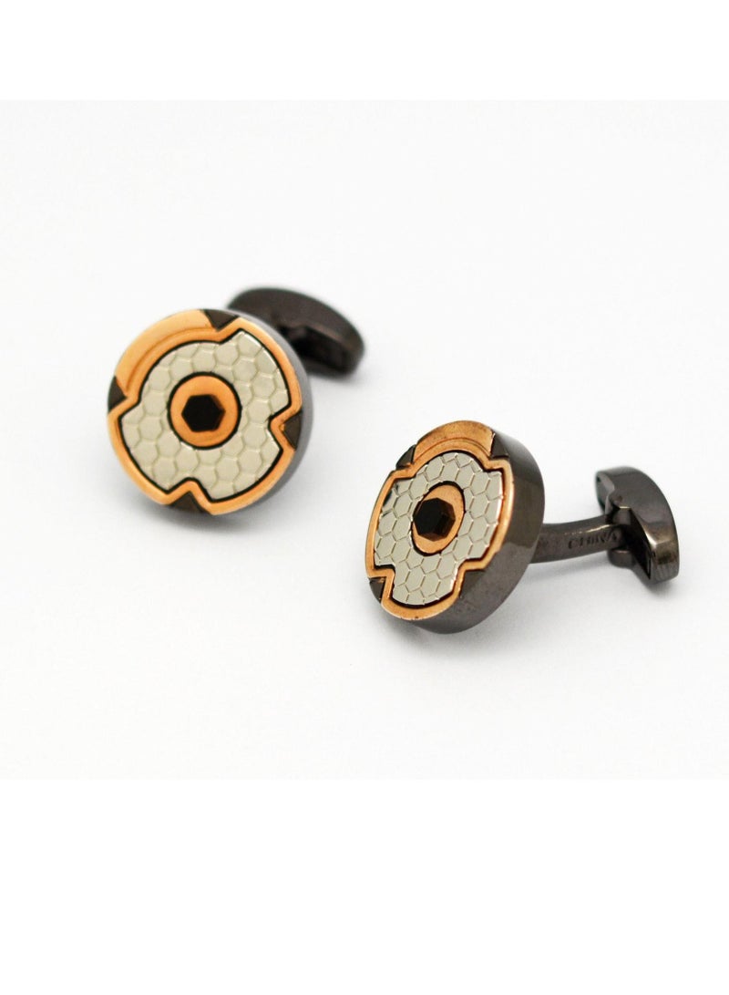 Pair Of Metal Cufflinks