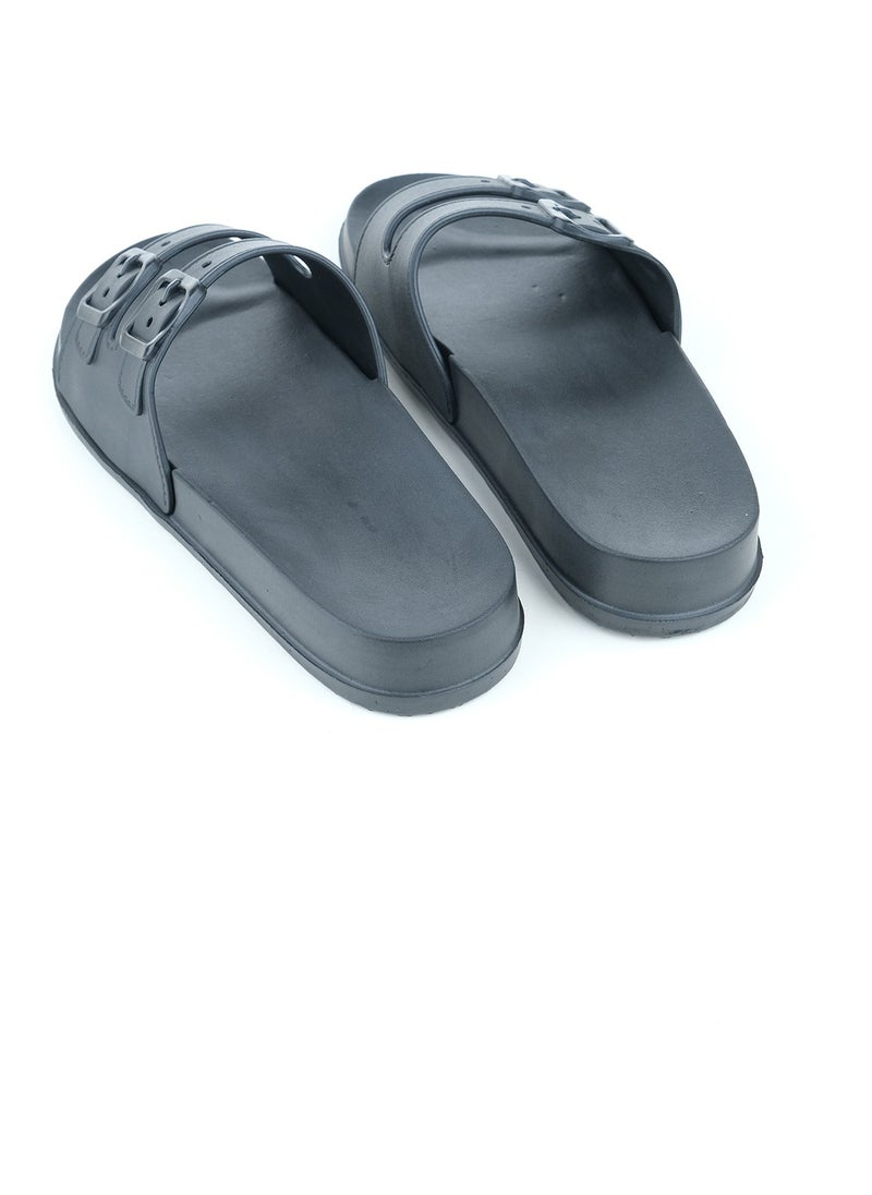 Gezer - Summer Women's Double Buckle Adjustable Wet Floor Slippers10 - Image 1
