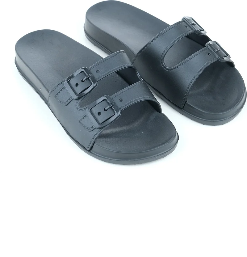 Gezer Summer Women's Double Buckle Adjustable Wet Floor Slippers10
