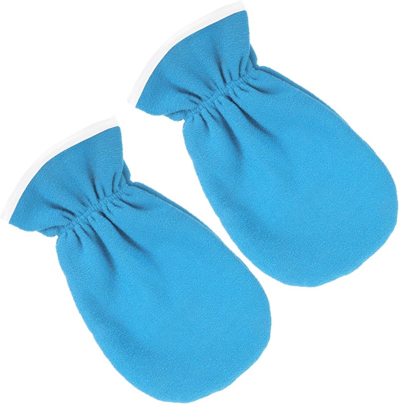 Exfoliating Moisturizing Gloves with Essential Oil Gel Heat Preservation Hand Spa Gloves for Dry Hands Treatment 1 Pair Thickened Skin Repair Mittens for Beauty - Image 1