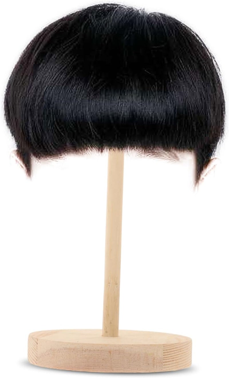LIOOBO Doll Head Stand for Dolls Elegant Wig Display Holder with Slip Base for Organizing and Showcasing Bjd Wigs and Headgear - Image 4