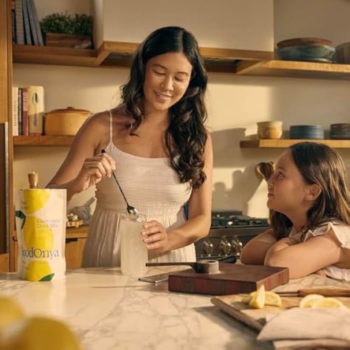 GOODONYA Organic Hydration Electrolyte Drink Mix, Certified Organic Hydration Powder, Non-GMO, Biochecked Glyphosate Free, Low Sugar, Lemonade Flavor, No Artificial Flavors, 20 Servings - Image 5