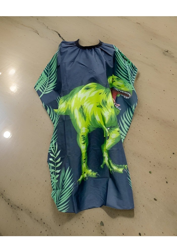 globalstar Global Star Kids Hair Cutting Cape - Dragon Print Design - Image 2