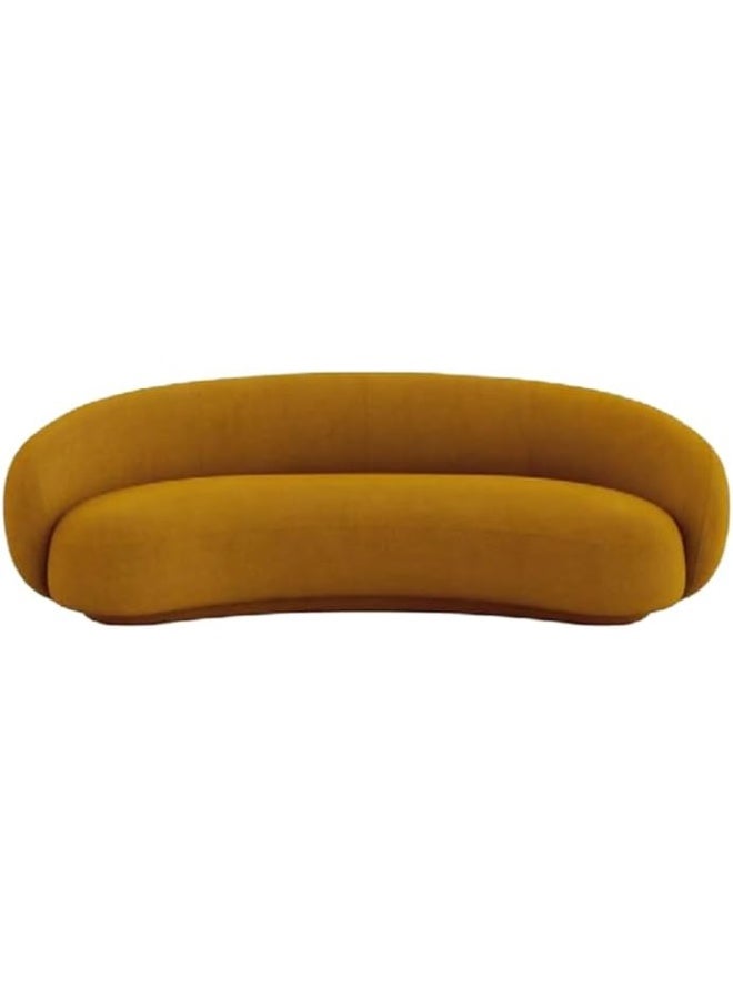 Zayn comforts Contemporary Stationary Fabric 3 Seater Living Room Tuxedo Arm Sofa 200 X 113 X 69 Cm Blackish Green - Image 4