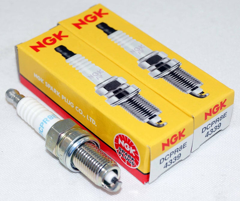NGK Spark Plug 4339 DCPR8E (2 Pack) - Image 1