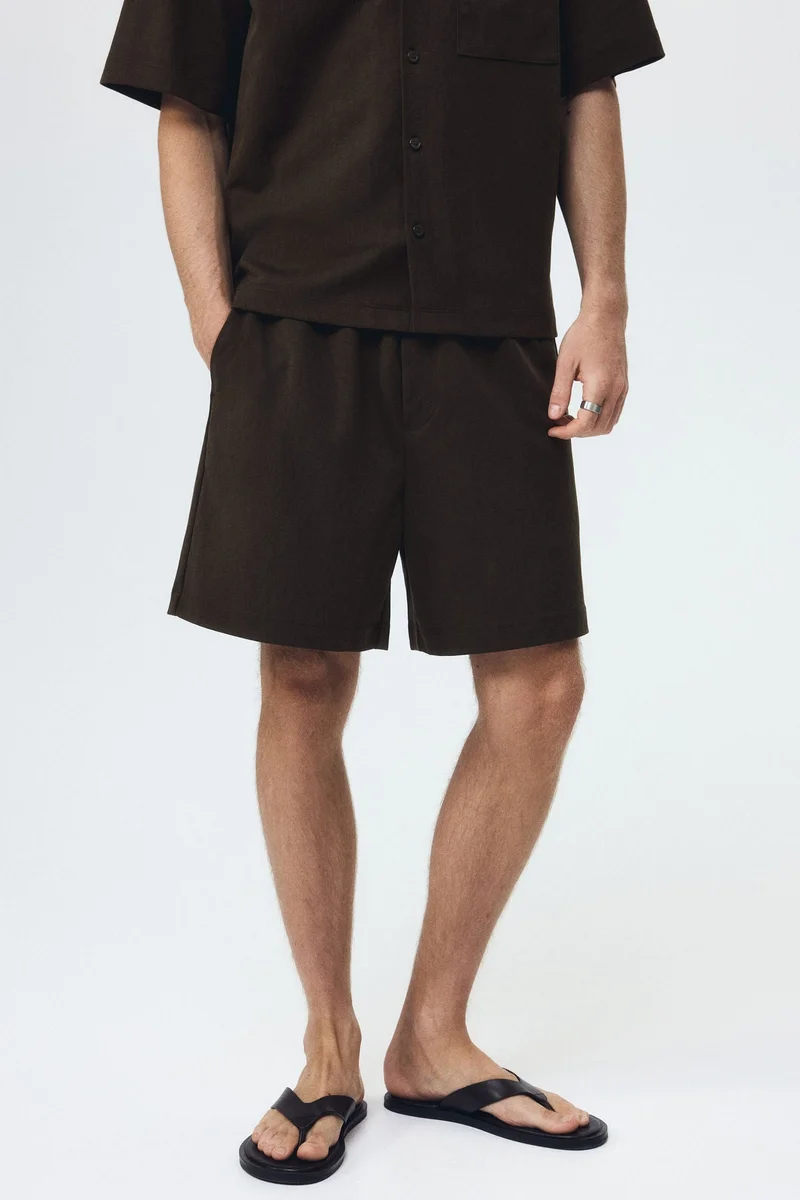 H&M Relaxed Fit Interlock shorts