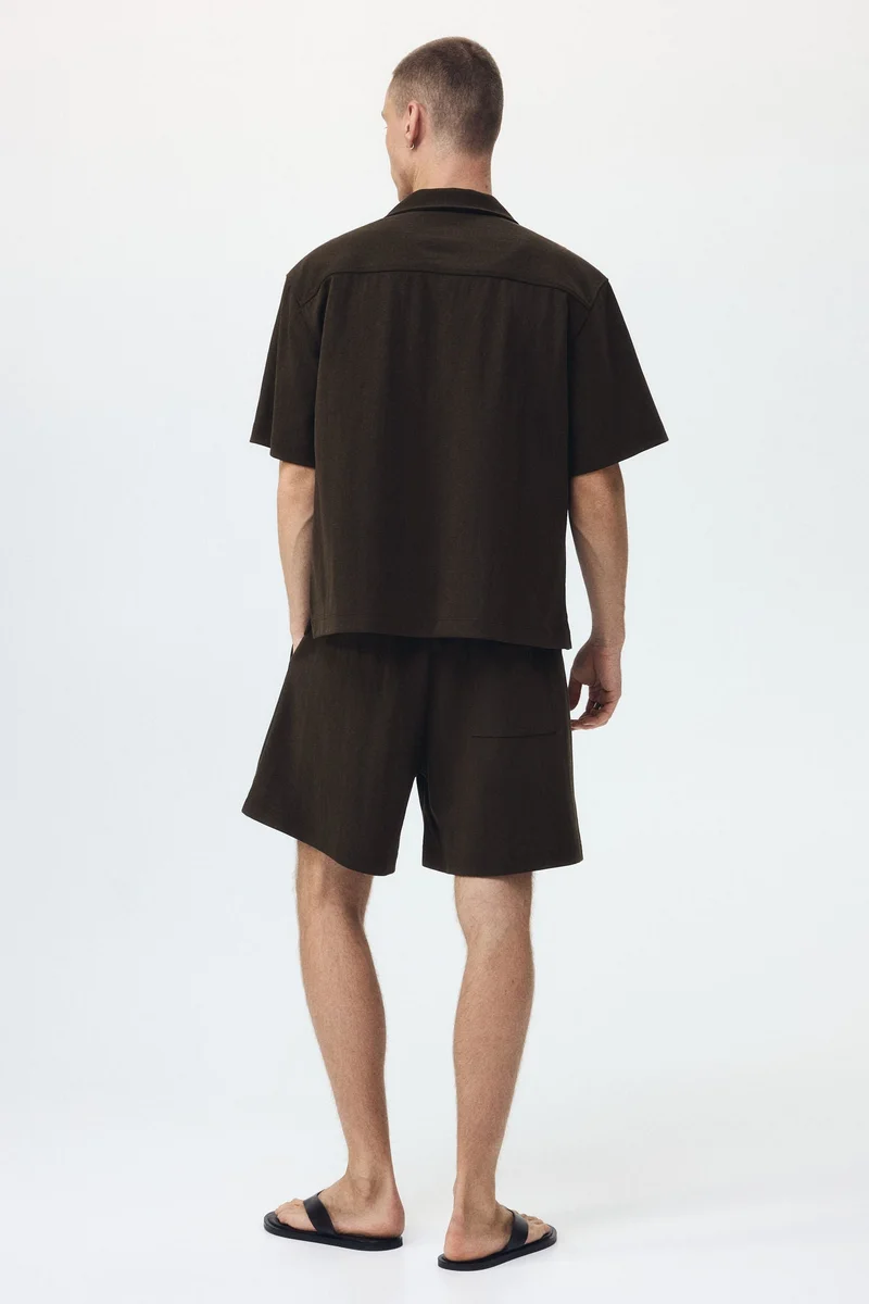 H&M  Relaxed Fit Interlock shorts for Men | Best Price UAE