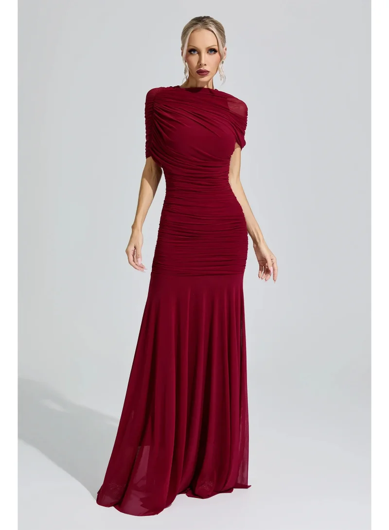 الشامل هاثور نحيف تناسب فستان ماكسي Bodycon