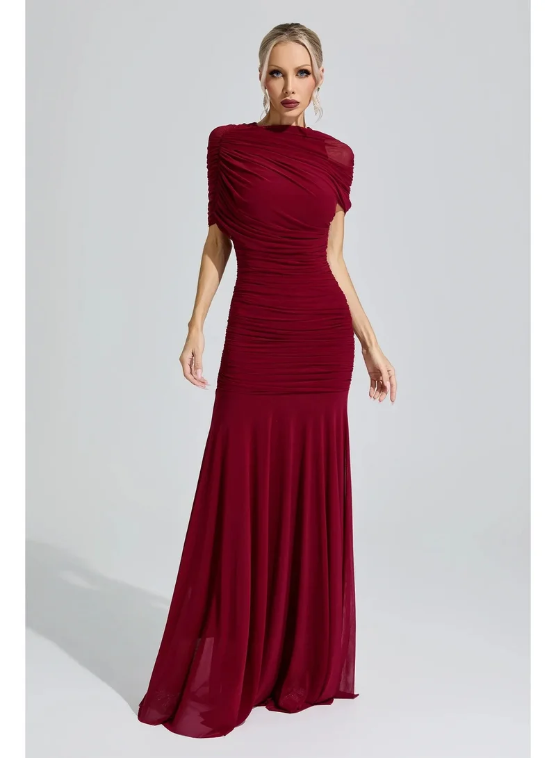 الشامل هاثور نحيف تناسب فستان ماكسي Bodycon