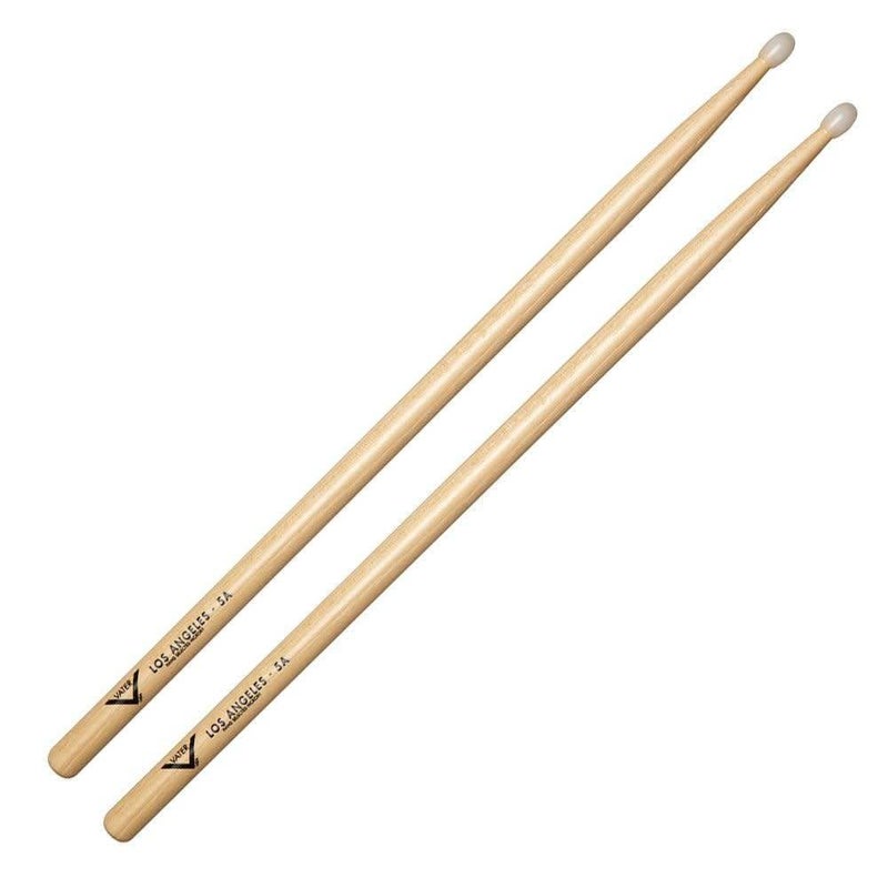 Vater 5A Nylon Tip Hickory Drum Sticks, Pair - Image 2