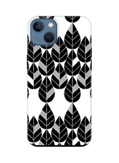 Tough Pro Series Case for Apple iPhone 14 Plus Case Dual Layer hybrid PC & TPU Customized Mobile Cover Shield with inner TPU protection Matte Finish - Teardrop Leaves